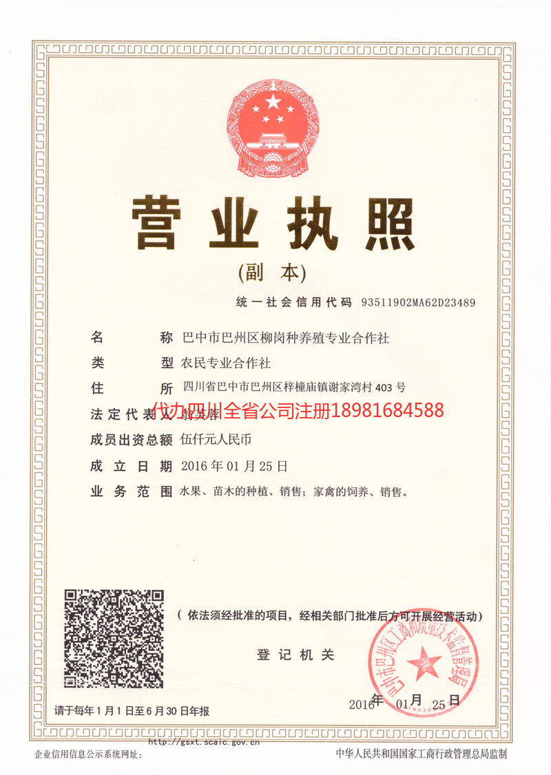 桦甸桦甸柳岗种养殖专业合作社